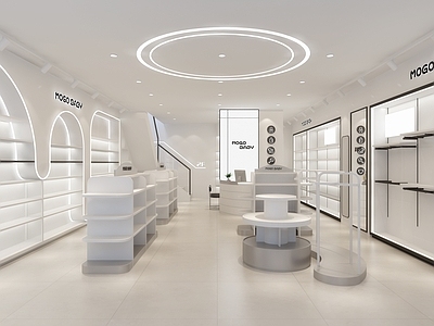 现代极简母婴店 最新母婴店