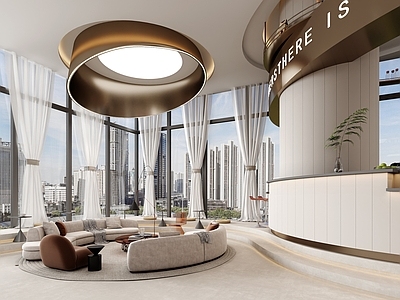 现代奶油其他商业空间 健身房 塑形馆 瑜伽