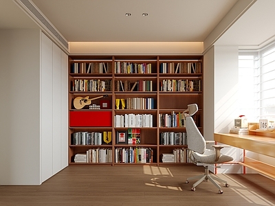 现代书房 别墅书房 儿童书房 卧室书房 包豪斯书房