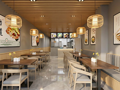 现代中餐厅 中餐厅明档 现代