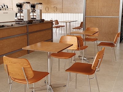 中古现代咖啡厅 咖啡厅 奶茶店