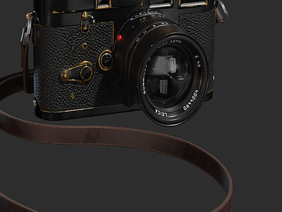 现代其他生活用品 写实照相机