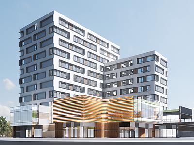 现代酒店建筑 高层酒店 高层公寓 高层办公 现代酒店公寓 高层酒店建筑