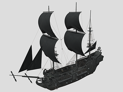 船 帆船 运输船 古船 海盗船