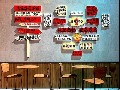 现代中餐厅 餐厅打卡墙 餐厅装饰画 火锅店打卡墙 火锅店装饰画