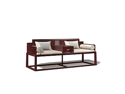 新中式中式罗汉床 新中式罗汉床