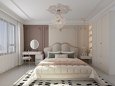 法式奶油女孩房 女儿房 法式女儿房 奶油女儿房