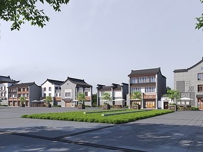 中式商业街 古建商业街 仿古商业街