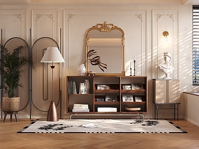 中古法式书柜 客厅书柜 书房书柜 成品书柜 开放书柜 边柜