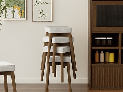 现代中古其他凳子 长凳 化妆凳 餐凳 小凳子 木凳