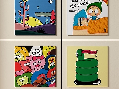 现代简约挂画 客厅挂画 玄关挂画 女孩房挂画
