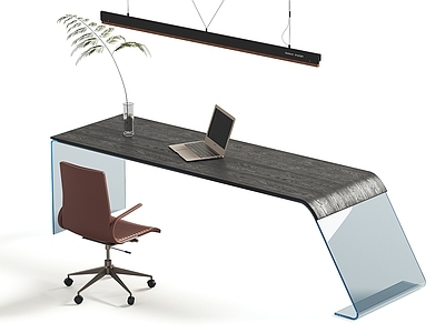 现代书桌椅 现代书桌椅 办公桌椅 桌椅组合 办公椅 办公桌