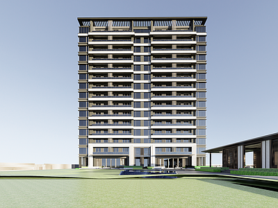 现代高层住宅 公建化住宅