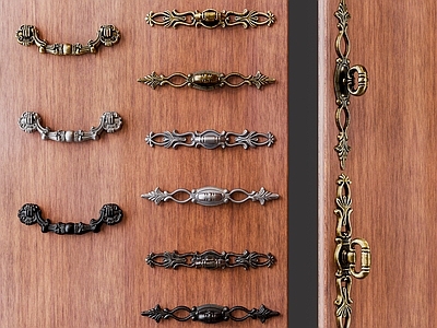 复古中古拉手 柜门拉手 门拉手