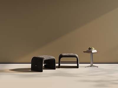 现代意式换鞋凳 腿托 脚凳