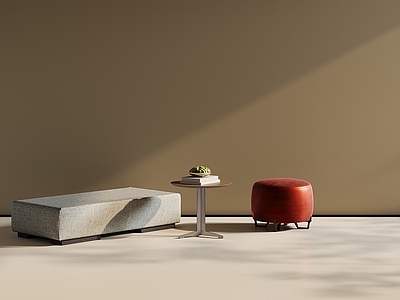 现代简约沙发凳 长凳 圆凳 小凳子