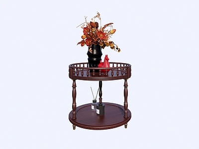 中古复古边几 中古风边几
