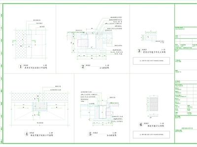 现代其他景观 景观 施工图