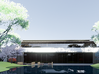 现代小公建 会所