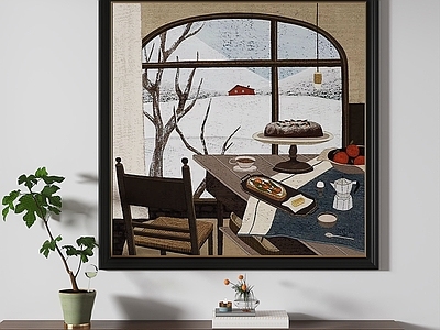 法式复古挂画 书房挂画 茶室挂画 客厅挂画 玄关挂画 办公室挂画