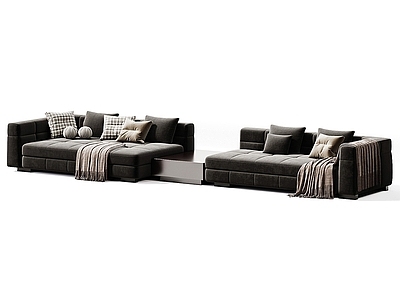 现代多人沙发 多人沙发