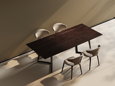 现代意式餐桌椅 长桌 岛台餐桌椅