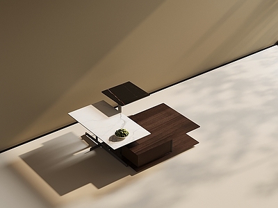 现代意式几类组合 木几 大理石几