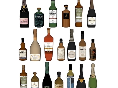 酒具 酒瓶 酒杯 红酒 酒具 洋酒