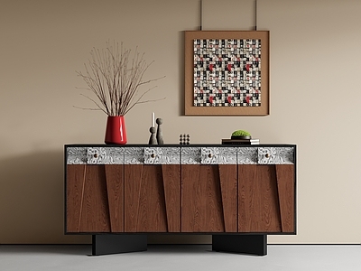 中古侘寂玄关柜 端景柜玄关柜 入户玄关柜 边柜 矮柜