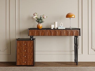 现代梳妆台 梳妆台 台灯