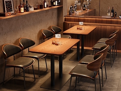 现代中古茶餐厅 复古餐厅 餐饮