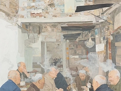 现代其他挂画 艺术挂画 插画 油画