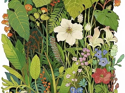 现代其他挂画 艺术挂画 插画