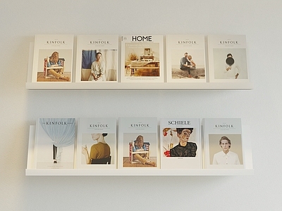 现代书架 挂壁书架 书架