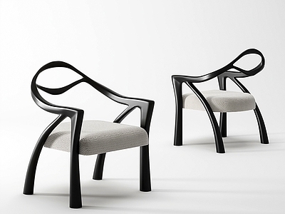 现代意式休闲椅 现代休闲椅