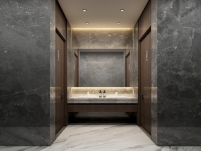 现代公共卫生间 现代公共卫生间 卫生间标识