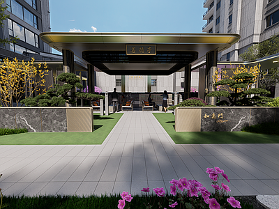 示范区景观 新中式 施工图