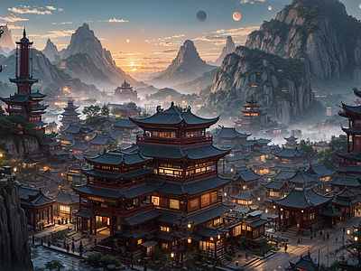 现代新中式其他挂画 国画 抽象挂画 插画 古画 艺术挂画