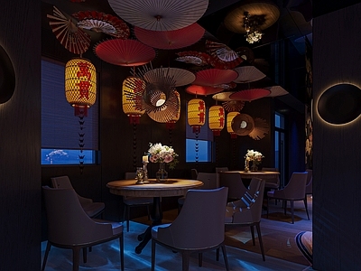 现代日式其他餐饮空间 现代日式餐厅