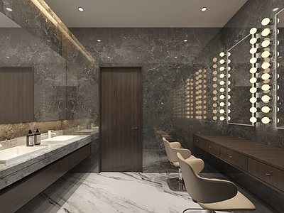 现代化妆间 现代化妆间 洗手间