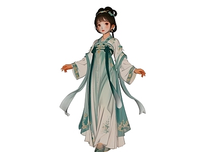儿童 古风 古装 儿童 民俗 汉服