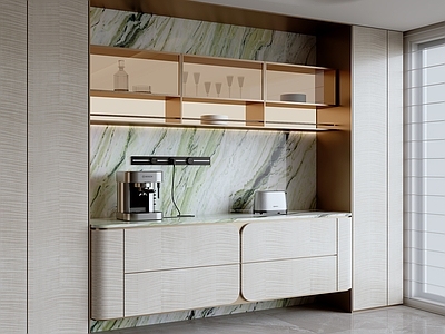 轻奢餐边柜 酒柜餐边柜 备餐柜餐边柜