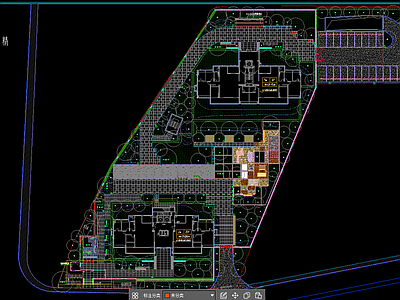 售楼处景观 中海大区全套图纸 施工图