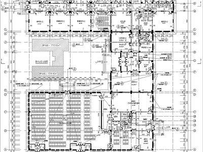 现代学校建筑 职业技术中学 实训楼 施工图