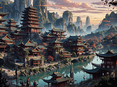 现代新中式其他挂画 国画 抽象挂画 插画 古画 艺术挂画