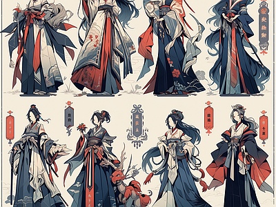 现代新中式其他挂画 国画 抽象挂画 插画 古画 艺术挂画