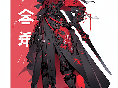 新中式中式其他挂画 动漫 立绘 插画 古画 抽象挂画