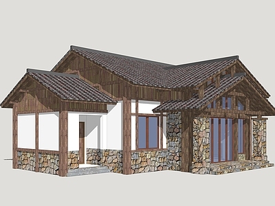 新中式驿站 游客中心 游客驿站 骑行驿站 乡村驿站 公共小建筑