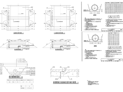 乡村改造 乡村过路涵管 施工图