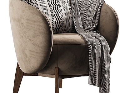 现代欧式休闲椅 书椅 皮椅